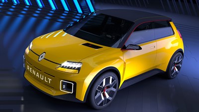 R5 E-Tech 100% electric prototype - Renault