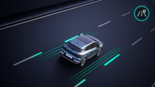 Renault Symbioz E-Tech full hybrid - lane keeping assist