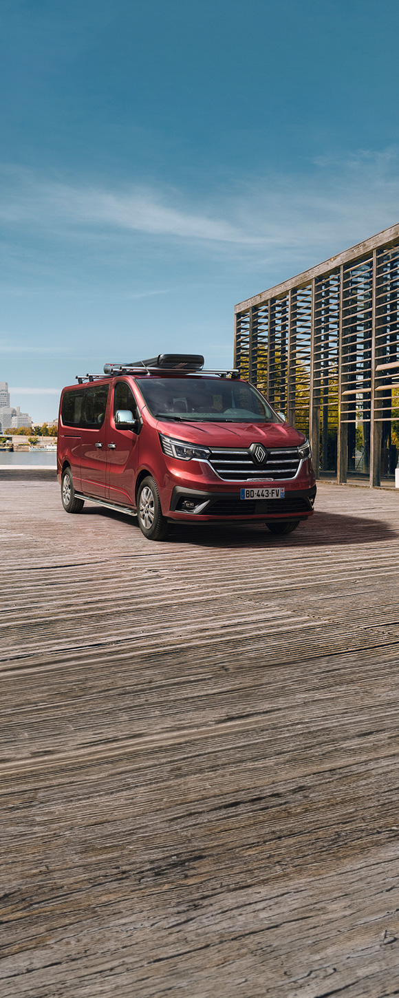 Nouveau Renault TRAFIC Combi Rouge Carmin